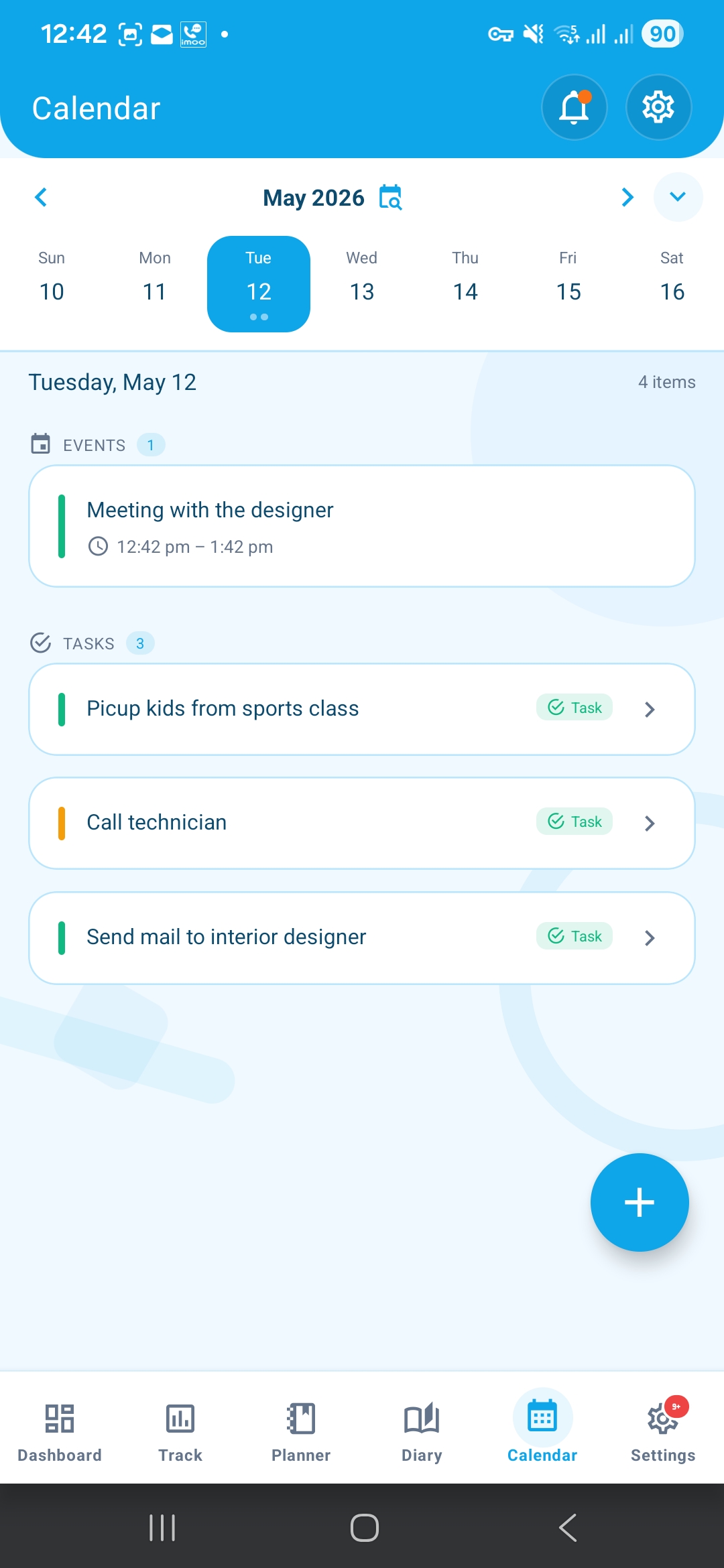 Calendar View